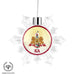 Kappa Alpha Order Christmas Ornament - Snowflake - greeklife.store