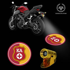 Kappa Alpha Order Motorcycle Bike Car LED Projector Light Waterproof