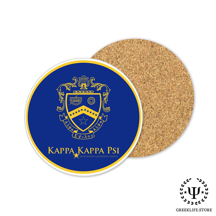 Kappa Kappa Psi Beverage coaster round (Set of 4) - greeklife.store