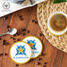 Pi Kappa Phi Beverage coaster round (Set of 4) - greeklife.store