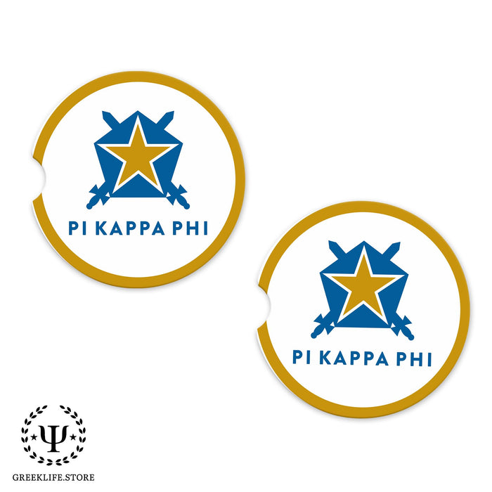 Pi Kappa Phi Car Cup Holder Coaster (Set of 2)