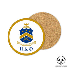 Pi Kappa Phi Absorbent Ceramic Coasters with Holder (Set of 8)