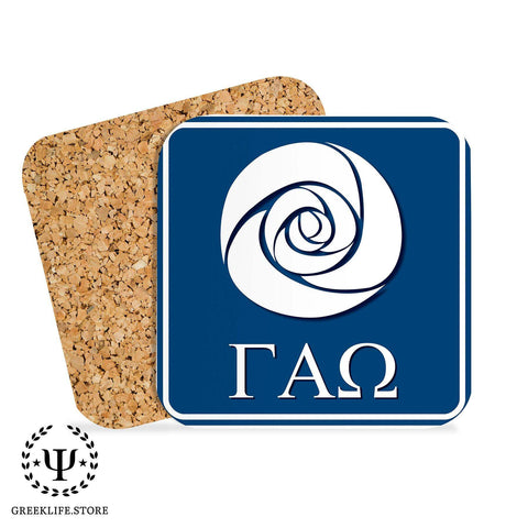 Gamma Alpha Omega Beverage Coasters Square (Set of 4)