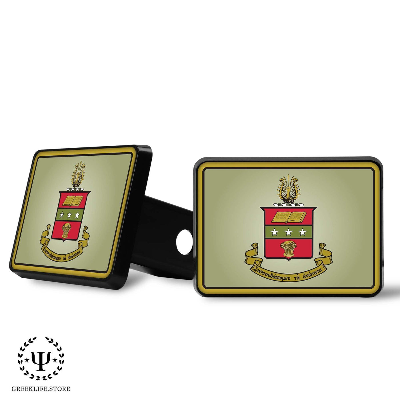 Alpha Chi Omega Trailer Hitch Cover — GreekLife.Store