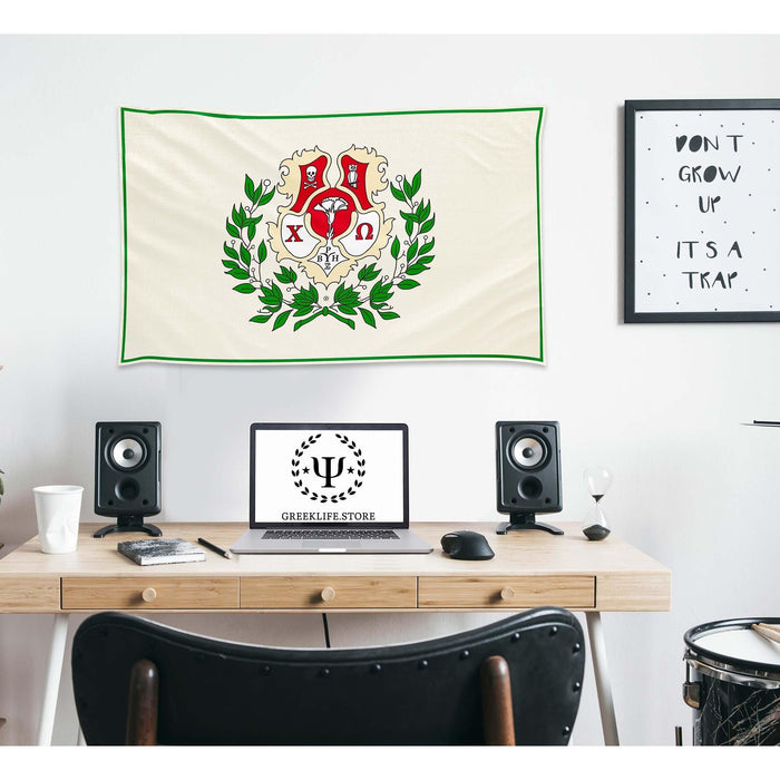 Chi Omega Flags and Banners - greeklife.store