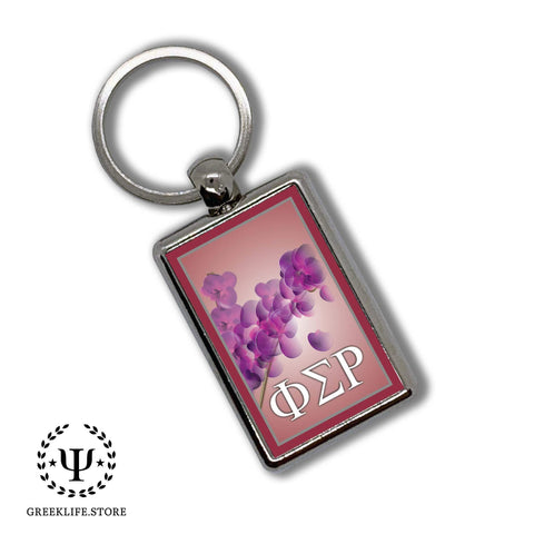 Phi Sigma Rho Keychain Rectangular