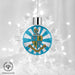 Delta Delta Delta Christmas Ornament - Snowflake - greeklife.store