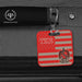 Tau Kappa Epsilon Luggage Bag Tag (square) - greeklife.store
