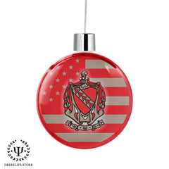 Tau Kappa Epsilon Christmas Ornament Flat Round