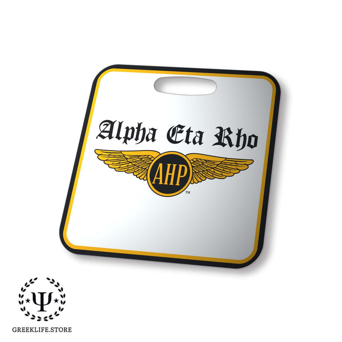 Alpha Eta Rho Luggage Bag Tag (square) - greeklife.store