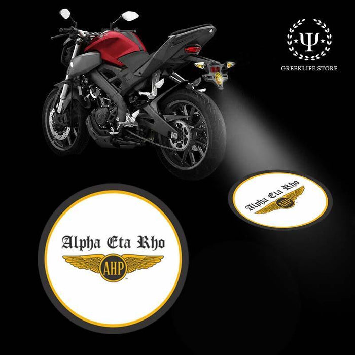 Alpha Eta Rho Motorcycle Bike Car LED Projector Light Waterproof - greeklife.store