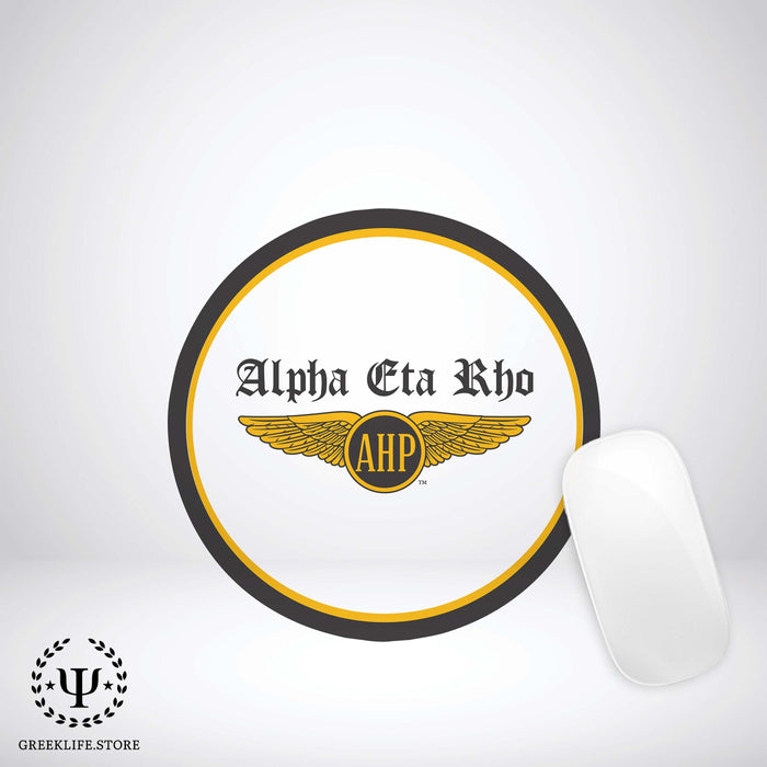 Alpha Eta Rho Mouse Pad Round - greeklife.store