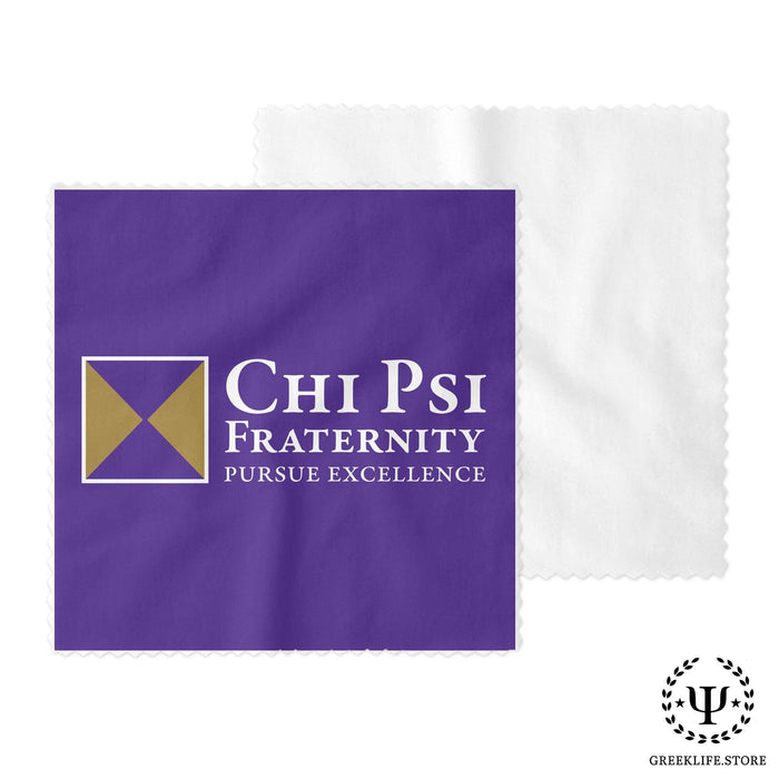 Chi Psi Eyeglass Cleaner & Microfiber Cleaning Cloth - greeklife.store