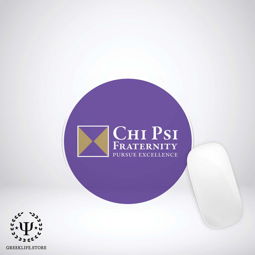 Chi Psi Mouse Pad Round - greeklife.store