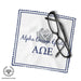 Alpha Omega Epsilon Lambda Eyeglass Cleaner & Microfiber Cleaning Cloth - greeklife.store