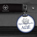 Alpha Omega Epsilon Luggage Bag Tag (round) - greeklife.store