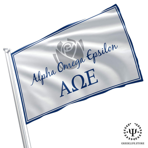 Alpha Omega Epsilon Flags and Banners