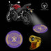 Chi Psi Motorcycle Bike Car LED Projector Light Waterproof - greeklife.store