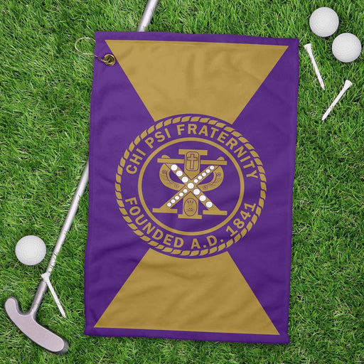 Chi Psi Golf Towel - greeklife.store