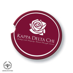 Kappa Delta Chi Beverage coaster round (Set of 4)