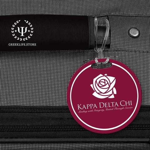 Kappa Delta Chi Luggage Bag Tag (round) - greeklife.store