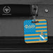 Phi Delta Theta Luggage Bag Tag (square) - greeklife.store