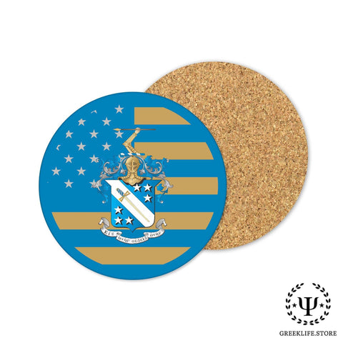 Phi Delta Theta Beverage Coasters Round (Set of 4)