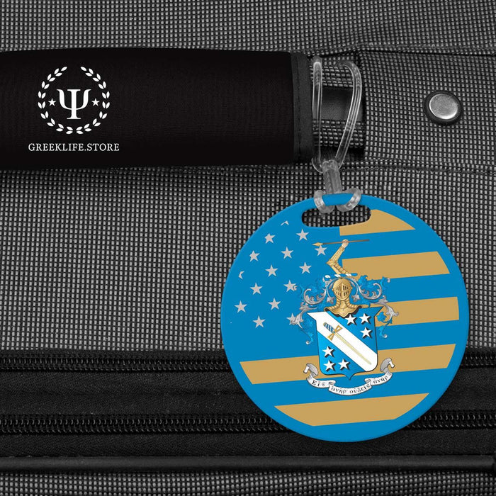 Phi Delta Theta Luggage Bag Tag (round) - greeklife.store