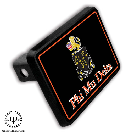 Phi Mu Delta Trailer Hitch Cover - greeklife.store