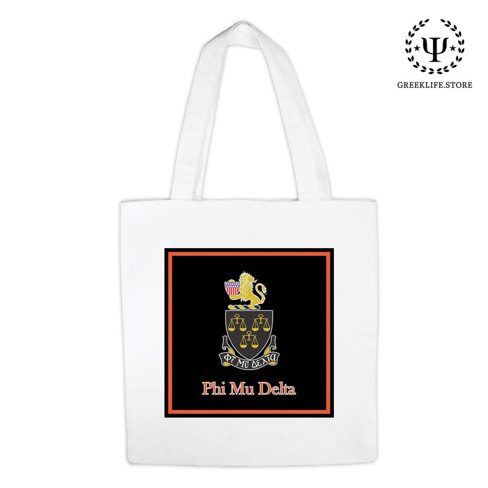 Phi Mu Delta Canvas Tote Bag - greeklife.store