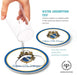 Alpha Phi Omega Absorbent Ceramic Coasters with Holder (Set of 8) - greeklife.store