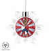 Beta Theta Pi Christmas Ornament - Snowflake - greeklife.store
