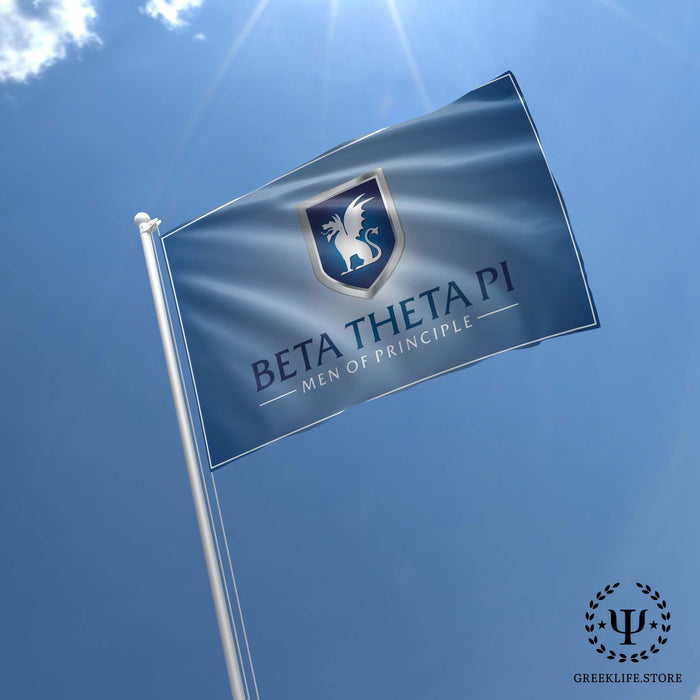 Beta Theta Pi 80er Jahre Bruderschafts-Fahne – 91 X 152 Cm, Aus Polyester, Mit Ösen
