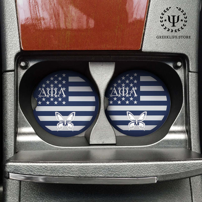 Delta Phi Lambda Car Cup Holder Coaster (Set of 2)