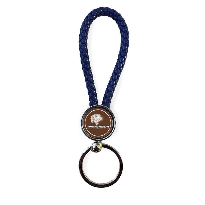 Lambda Theta Phi Key Chain Round