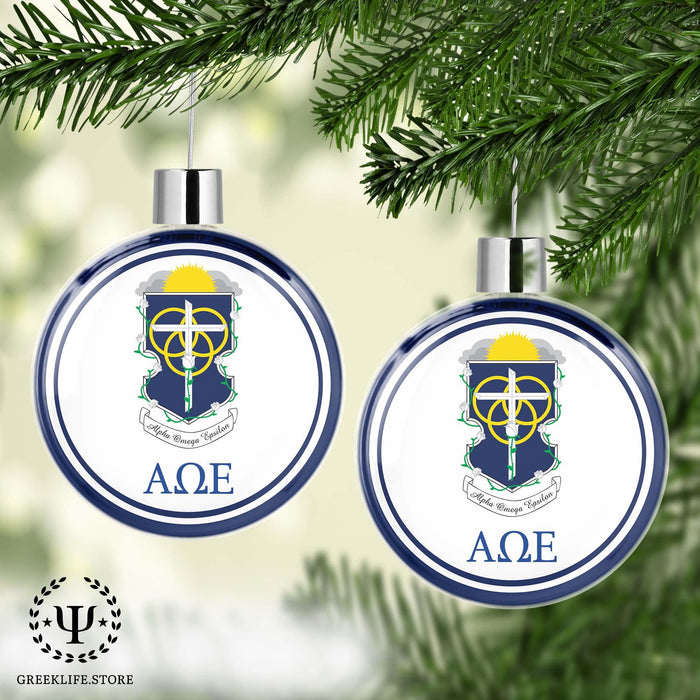Alpha Omega Epsilon Ornament - greeklife.store