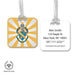 Theta Phi Alpha Luggage Bag Tag (square) - greeklife.store