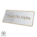 Theta Phi Alpha Decorative License Plate - greeklife.store