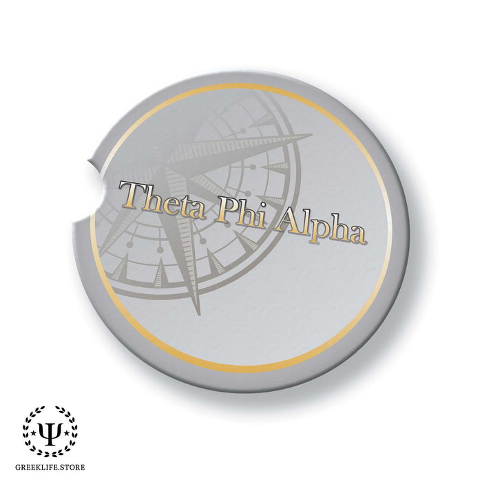 Theta Phi Alpha Car Cup Holder Coaster (Set of 2) - greeklife.store