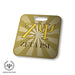 Zeta Psi Luggage Bag Tag (square) - greeklife.store