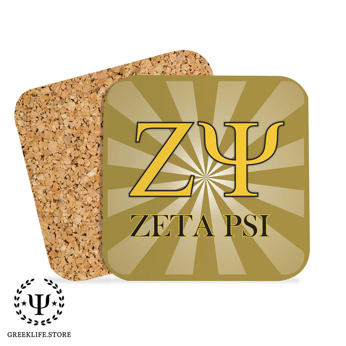 Zeta Psi Beverage Coasters Square (Set of 4) - greeklife.store