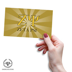 Zeta Psi Decorative License Plate