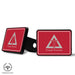 Triangle Fraternity Trailer Hitch Cover - greeklife.store