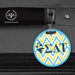 Sigma Delta Tau Luggage Bag Tag (round) - greeklife.store