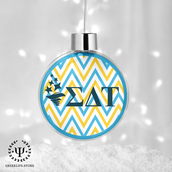 Sigma Delta Tau Christmas Ornament - Ball