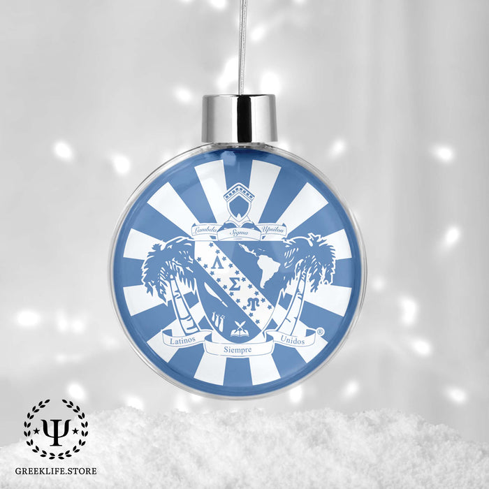 Lambda Sigma Upsilon Christmas Ornament - Ball