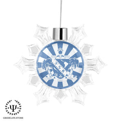 Lambda Sigma Upsilon Christmas Ornament - Snowflake