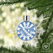 Lambda Sigma Upsilon Christmas Ornament - Snowflake - greeklife.store
