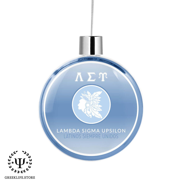 Lambda Sigma Upsilon Ornament - greeklife.store