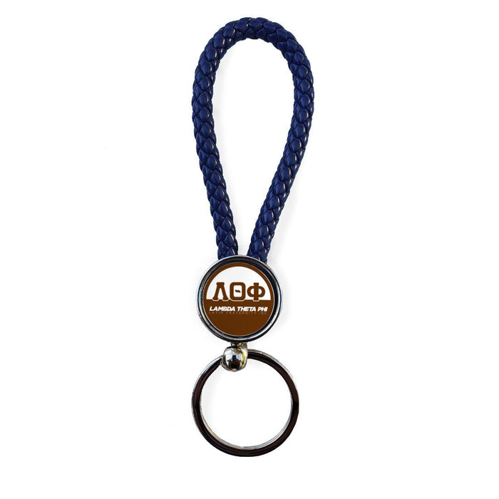 Lambda Theta Phi Key Chain Round